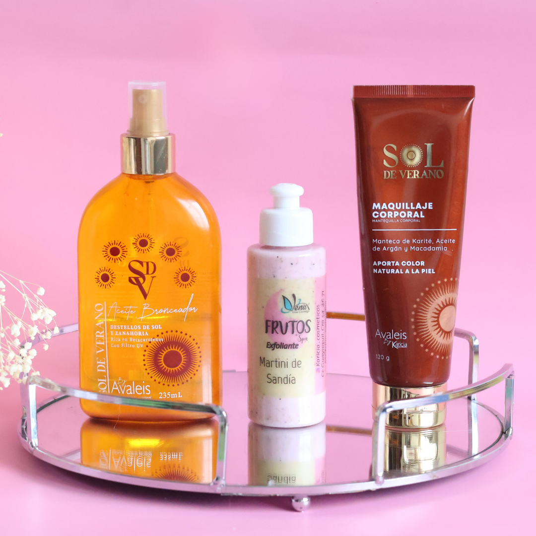 ☀️ Ritual Sol & Glow – Kit Bronceado Corporal ☀️