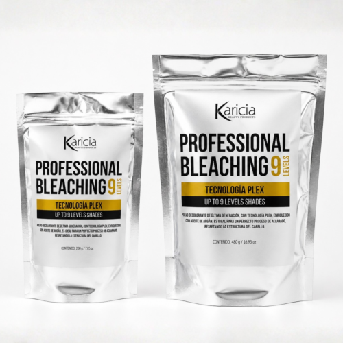 Polvo Decolorante Karicia Professional Bleaching 9 Levels con Tecnología Plex