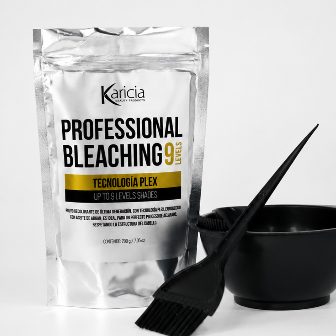 Polvo Decolorante Karicia Professional Bleaching 9 Levels con Tecnología Plex